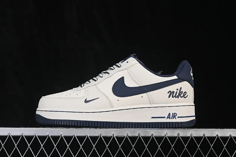 All categories Nk Air Force 1 Air Force series Nk Air Force 1 Low Air Force low-top Nike Air Force 1'07 Low off-white navy Air Force 1 low-top casual sneakers FV3694-110